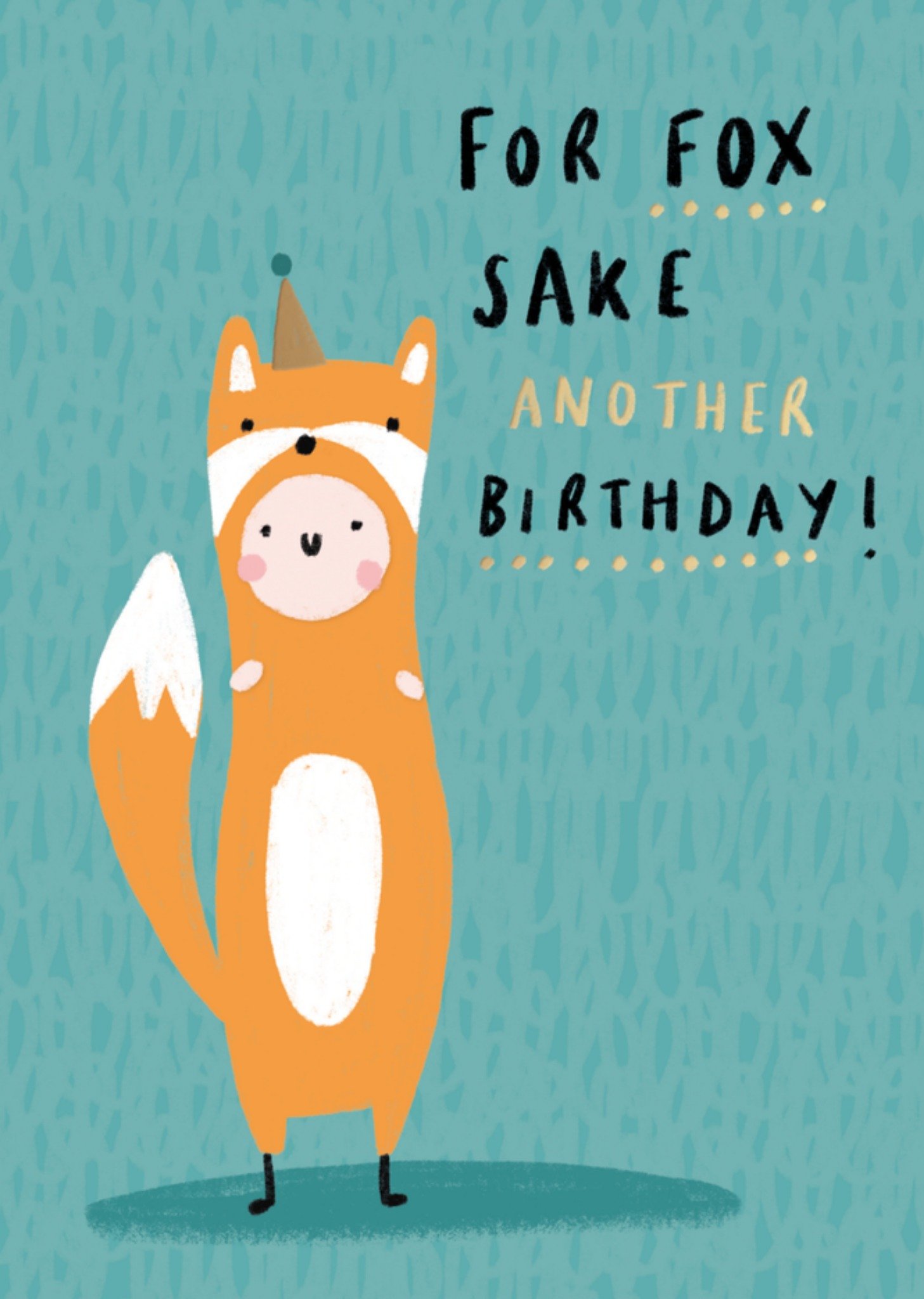 HotchPotch Verjaardagskaart vos Kaart Hotchpotch