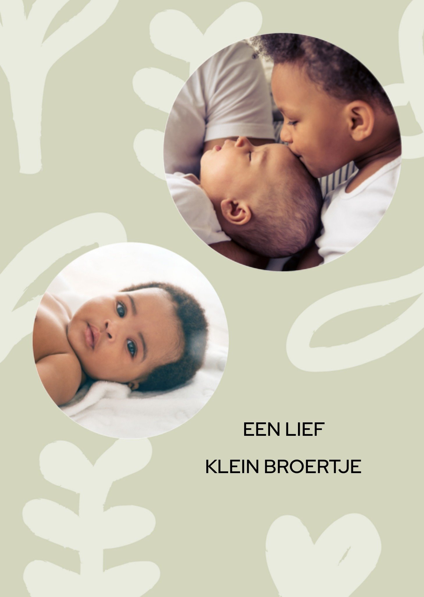 Geboortekaart Met foto