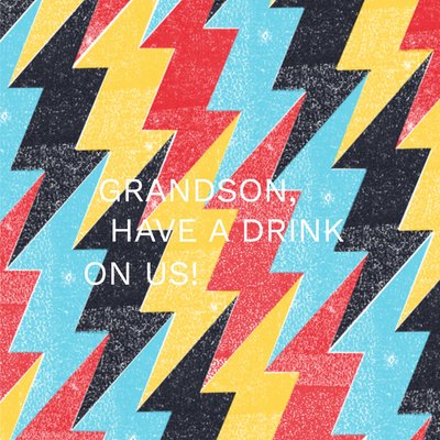 Greetz | Verjaardagskaart | Have a drink on us