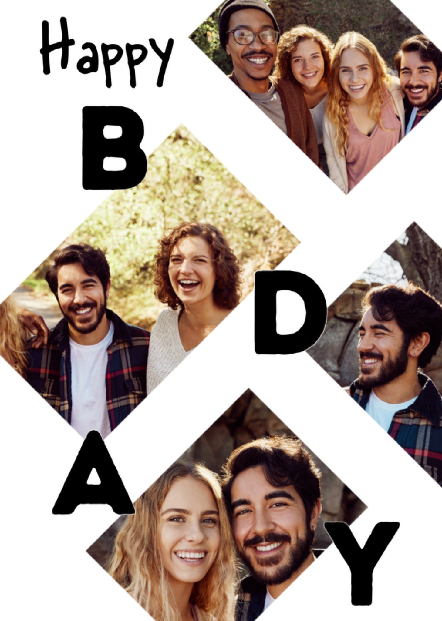 Verjaardagskaart Met fotos Happy Bday Kaart Greetz