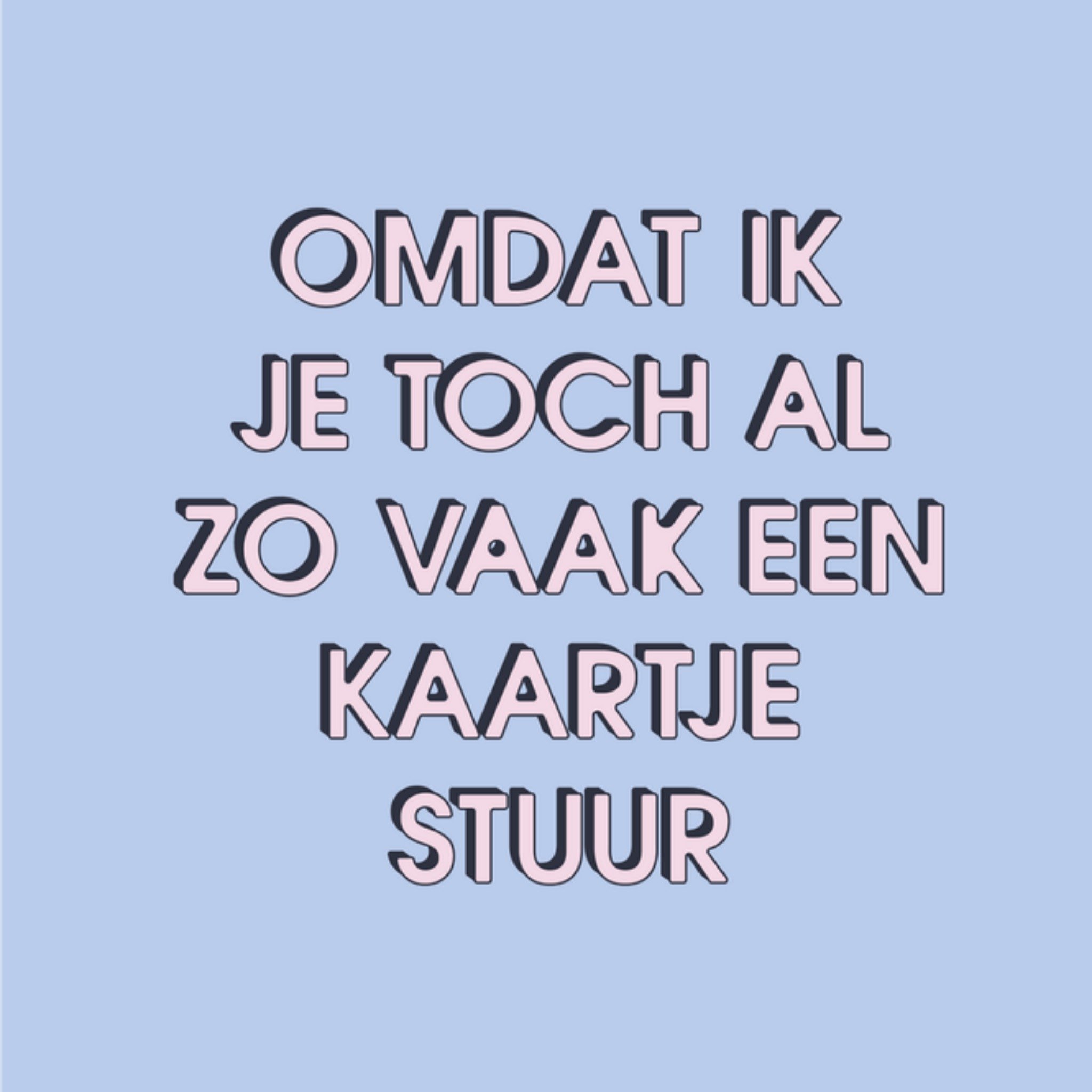 Greetz Moederdagkaart 3D Bonusmoeder Vierkant