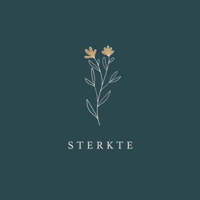 Papercute | Sterkte kaart | bloem