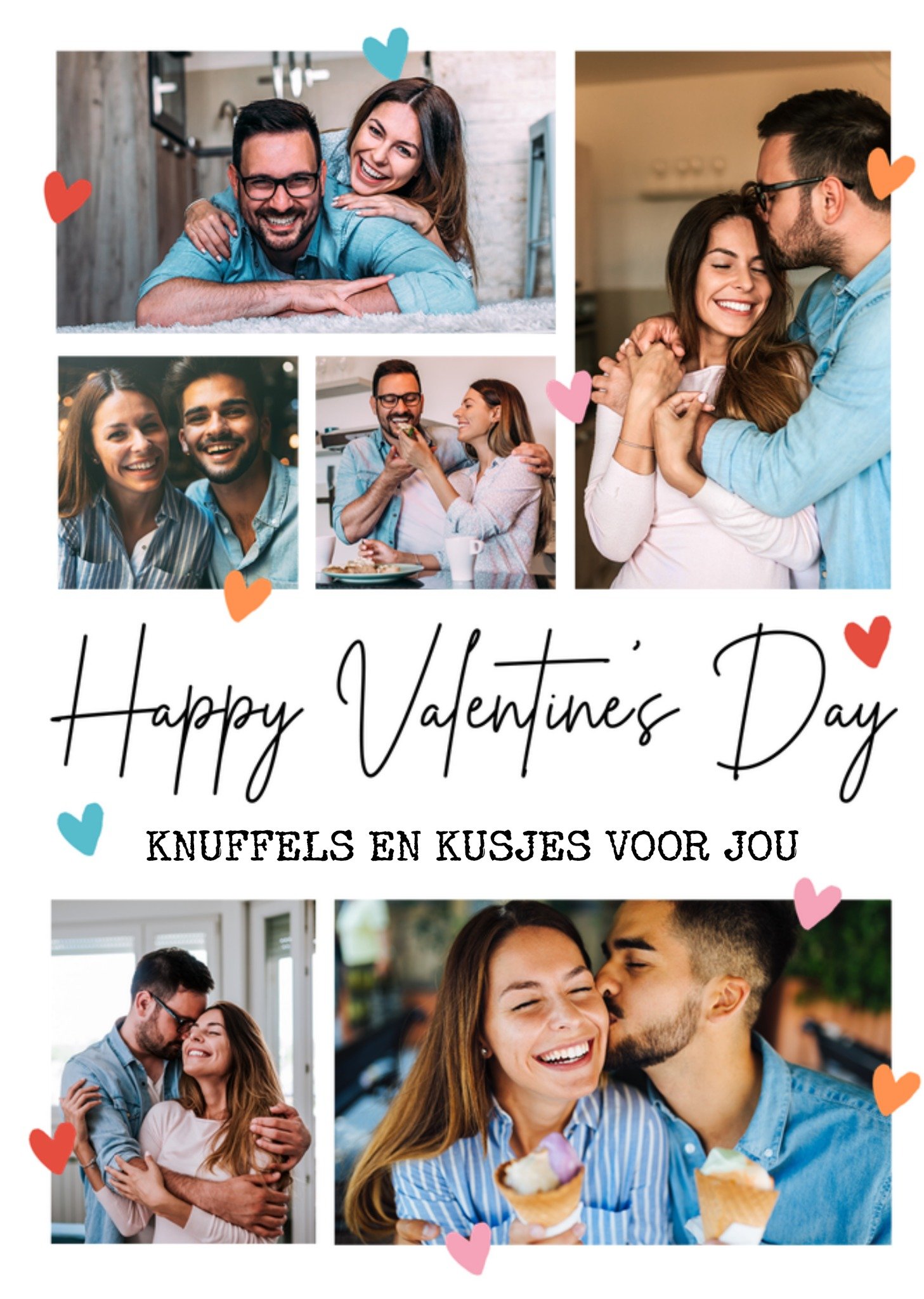 Valentijnskaart Happy Valentine