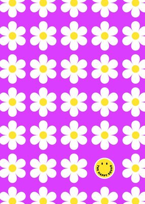 The Happy Squad | Denken aan kaart | Daisies Pattern Card