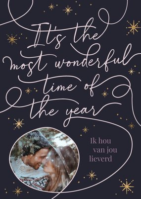 Greetz | Kerstkaart | Wonderful time of the year | Met foto