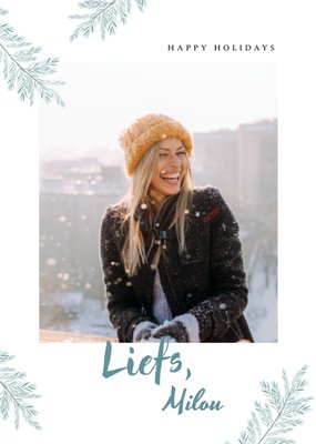 Greetz | Kerstkaart | fotokaart | met naam