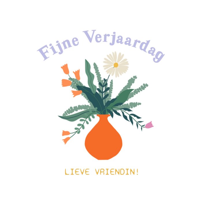 Greetz | Verjaardagskaart | lieve vriendin