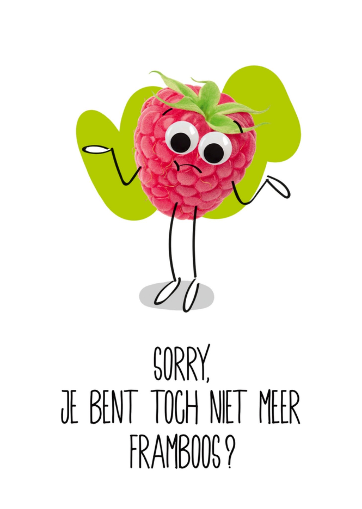 Sorry kaart FramBOOS Paperclip
