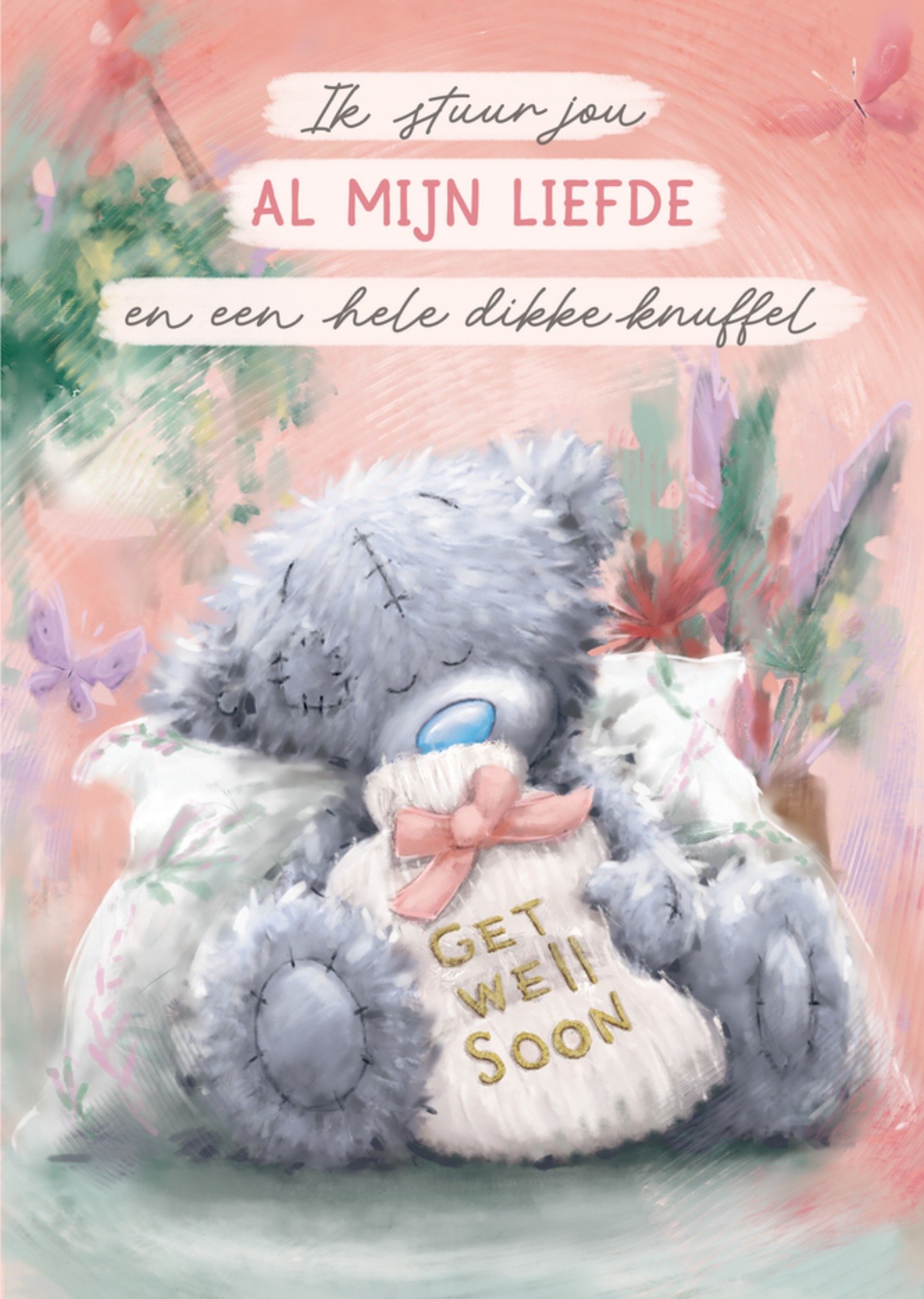 Me to You Beterschapskaart Ik stuur jou al mijn liefde Kaart Tatty Teddy