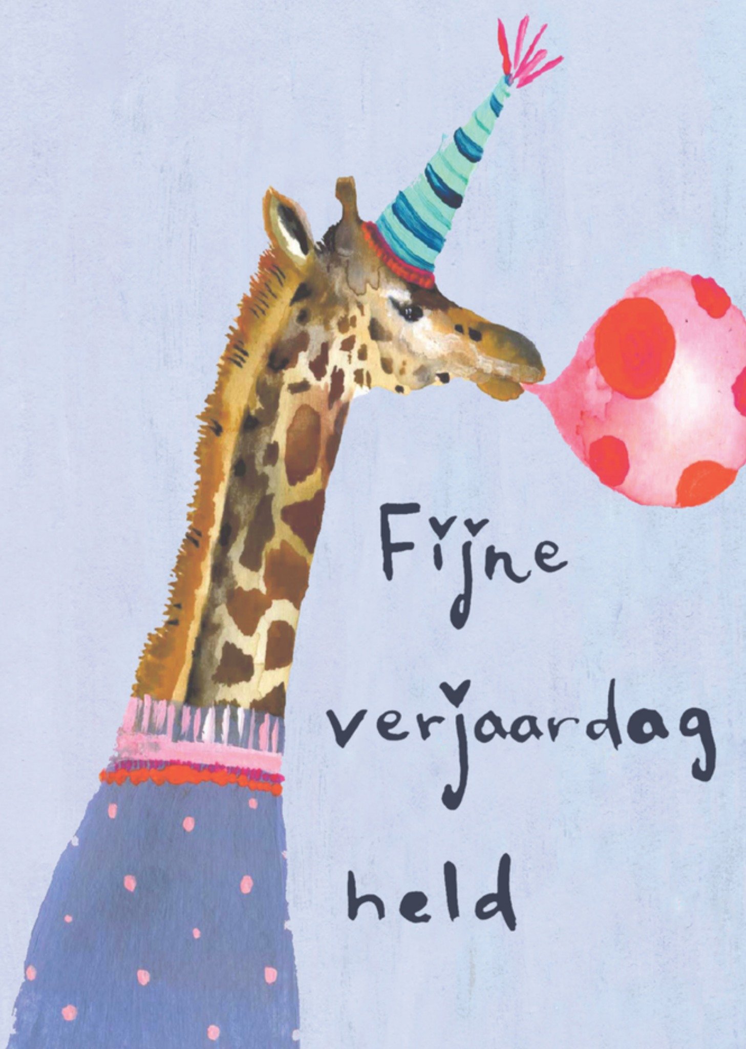 Sooshichacha Verjaardagskaart giraf Kaart Sooshichacha Limited