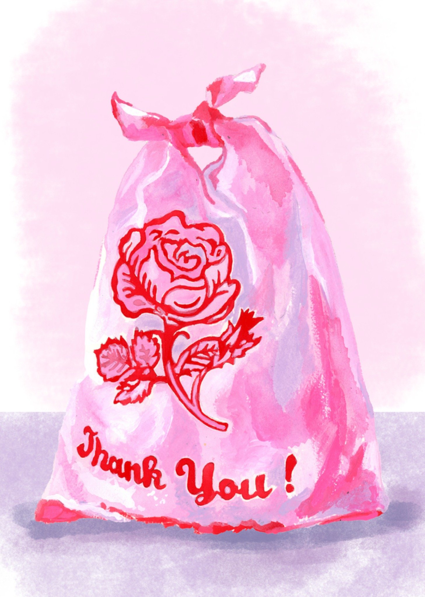 Bedanktkaart Thank You Kaart Drunk Girl Designs