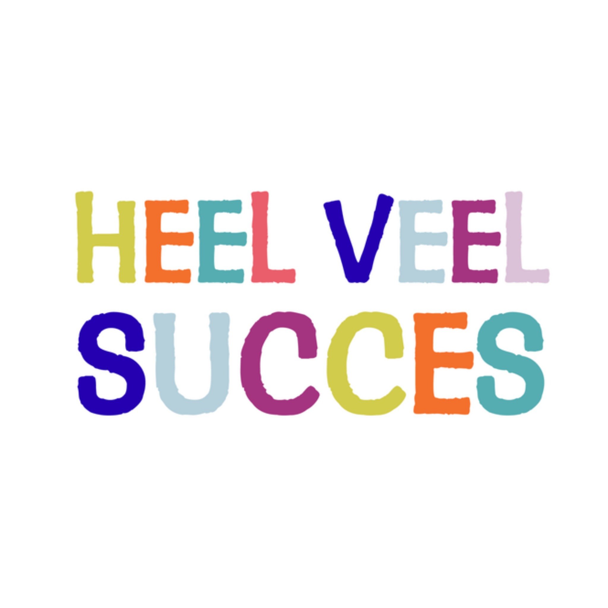 Greetz Succeskaart heel veel succes Vierkant