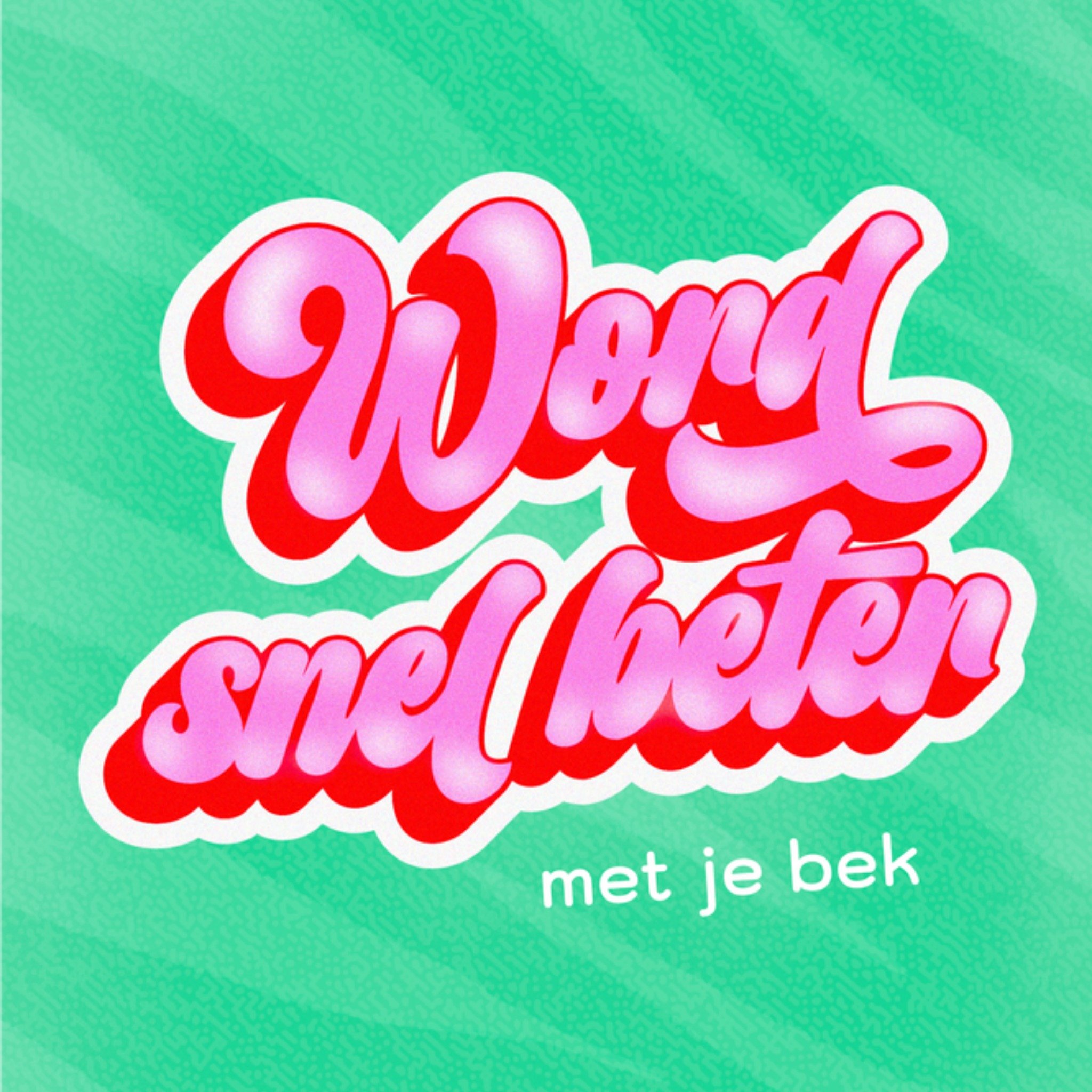 Greetz Beterschapskaart Vierkante Kaart Fred van Leer