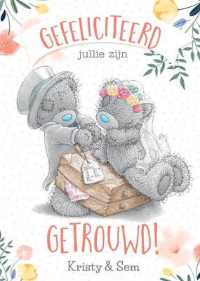 Me to You | Huwelijkskaart | Tatty Teddy | Bloemen