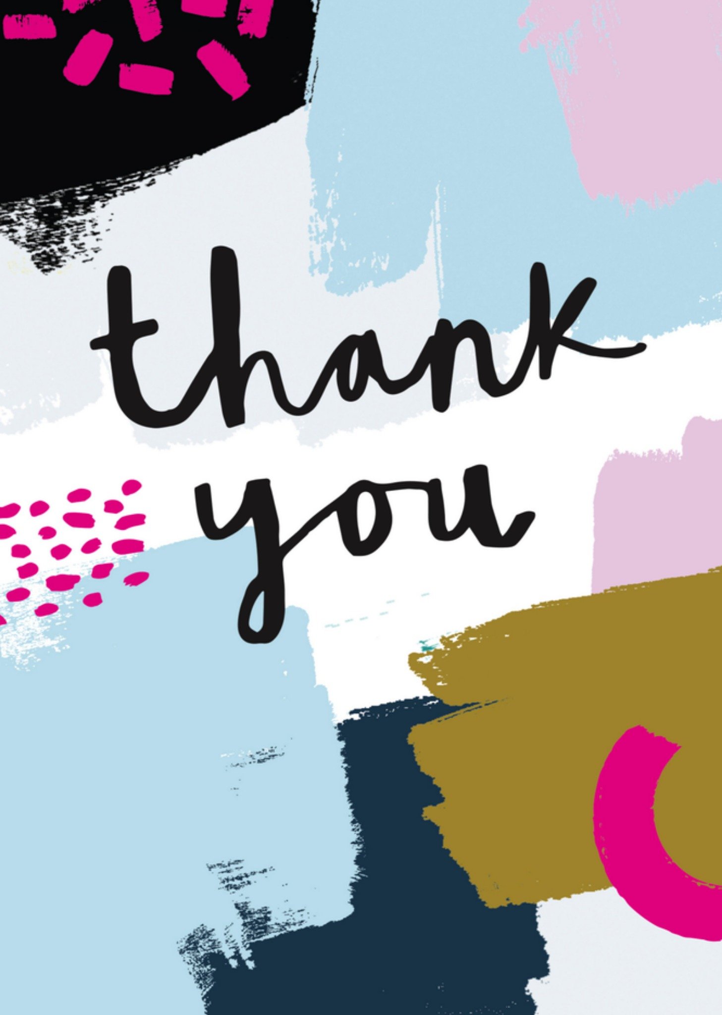 Natalie Alex Bedankkaart thank you Kaart Mifkins