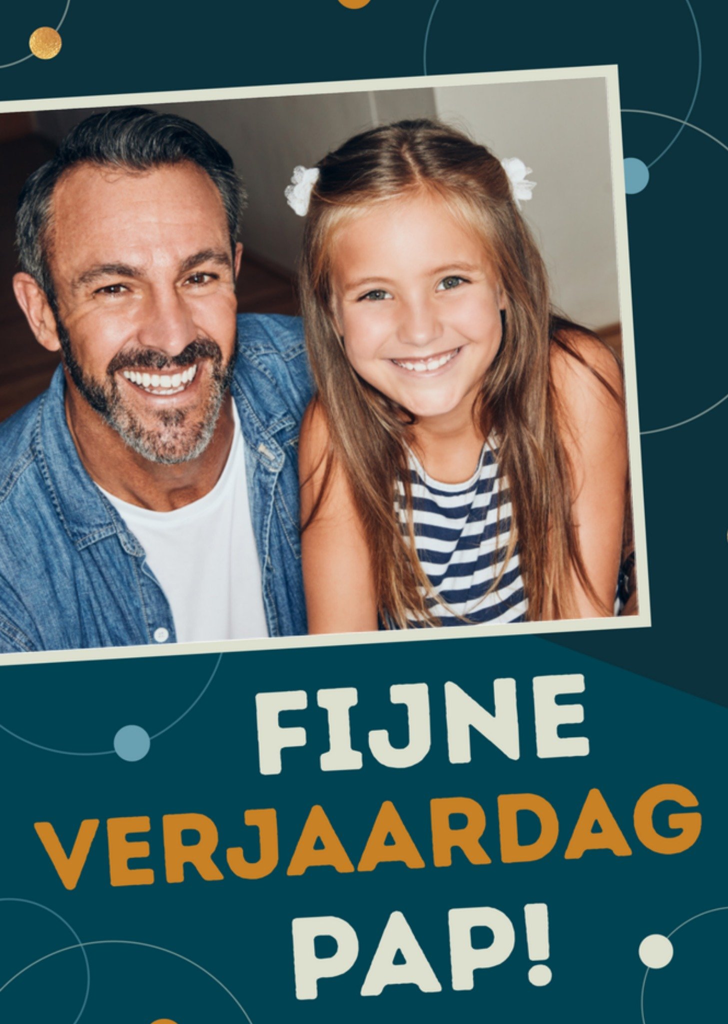 Verjaardagskaart fotokaart pap Greetz