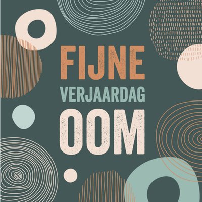 Papercute | Verjaardagskaart | Fijne verjaardag Oom