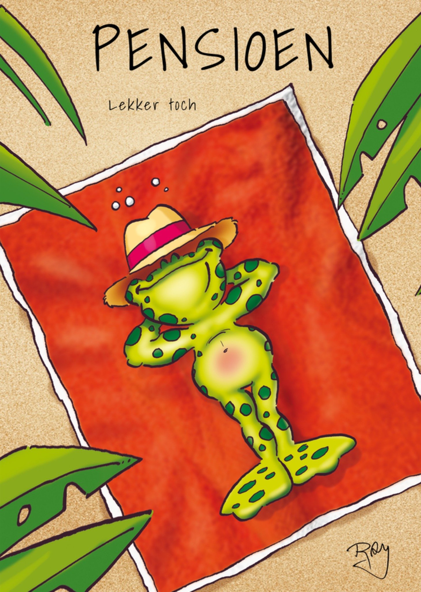 Pensioenkaart Pensioen Lekker Toch Kaart Doodles