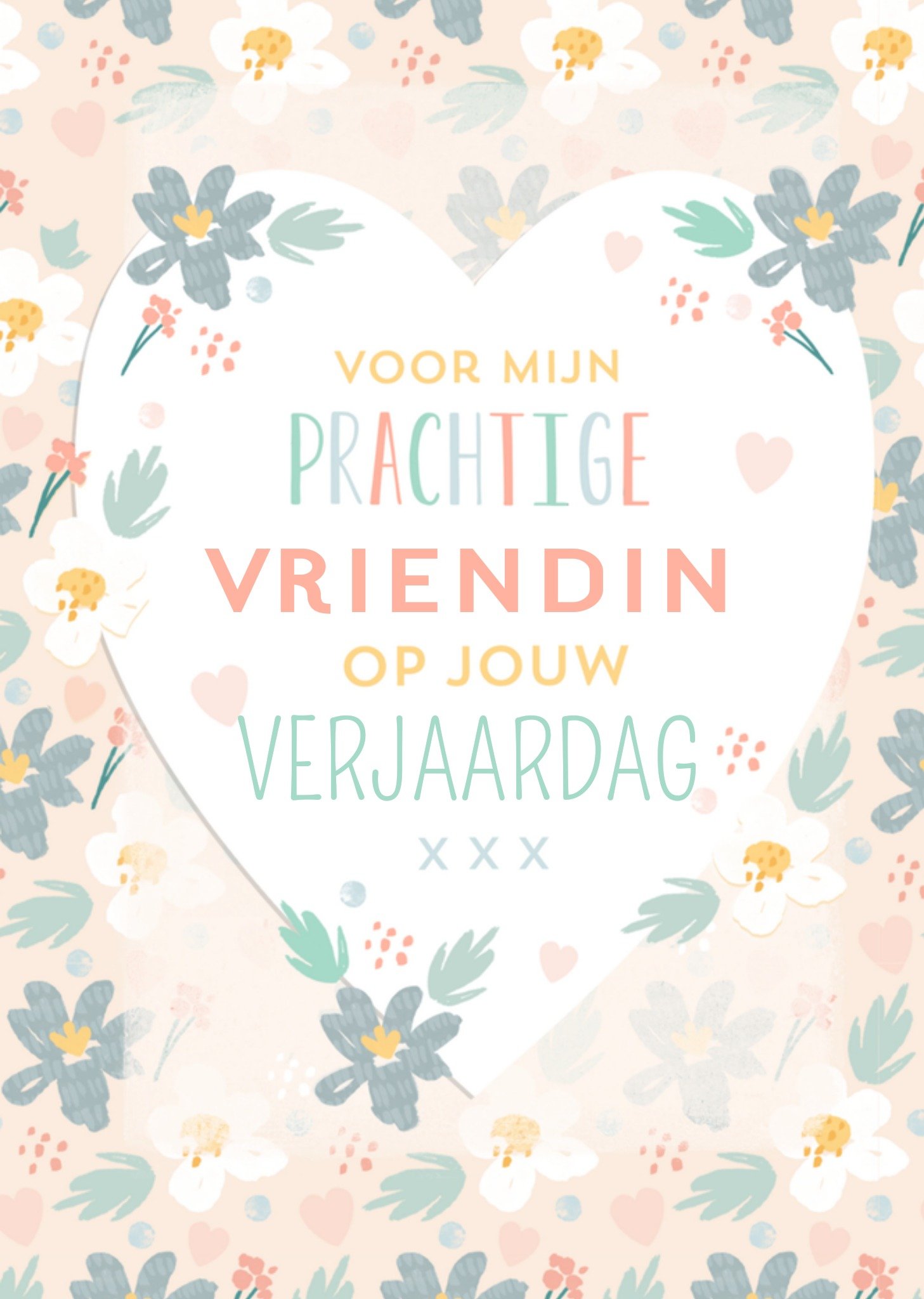 Verjaardagskaart fleurig Kaart Studio Sundae