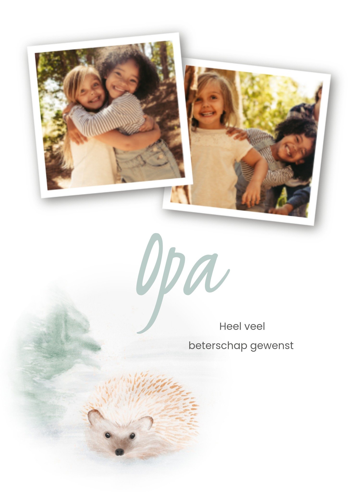 Greetz Beterschapskaart Opa heel veel beterschap Standard Card