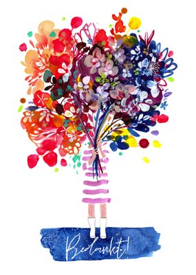 Jewel Branding | Bedankkaart | bloemen