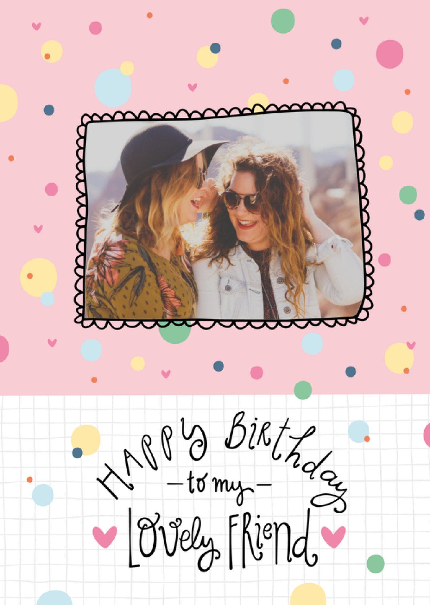 Verjaardagskaart Lovely friend Kaart Funny Side Up