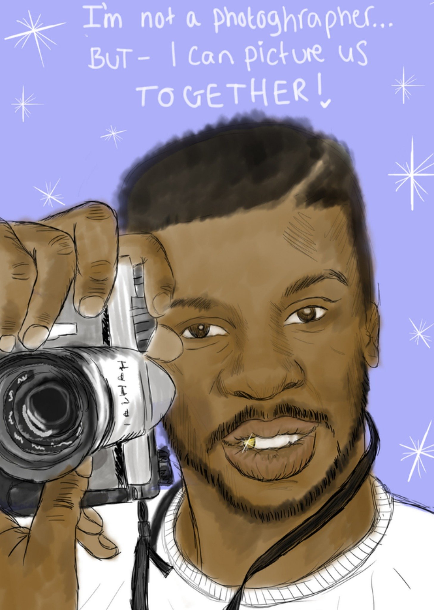 Valentijnskaart illustratie Kaart Kitsch Noir