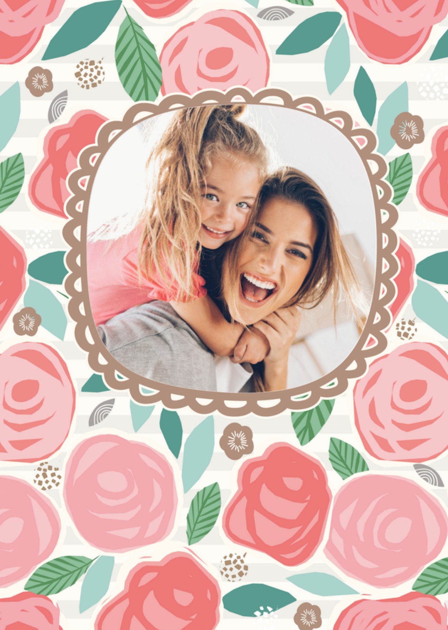 Collectie Bloemen Eigen foto Kaart TMS