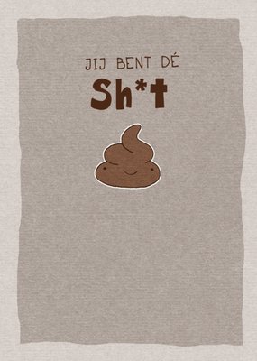 Paperclip | Complimenten kaart | jij bent de shit