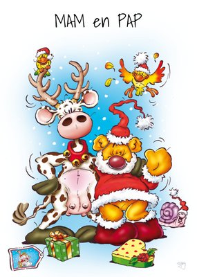 Doodles | Kerstkaart | ouders