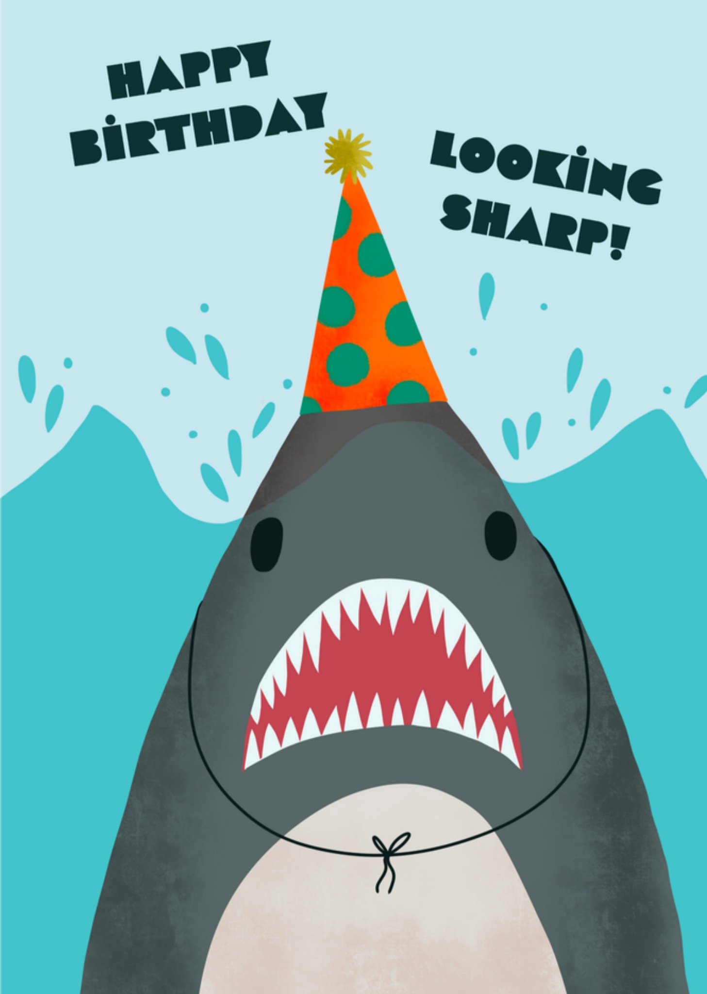 Verjaardagskaart Haai Kaart Greetz