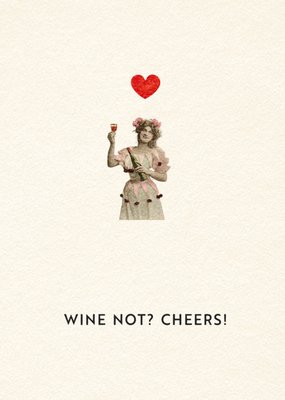 Bright Spot | Verjaardagskaart | Wine not? Cheers!
