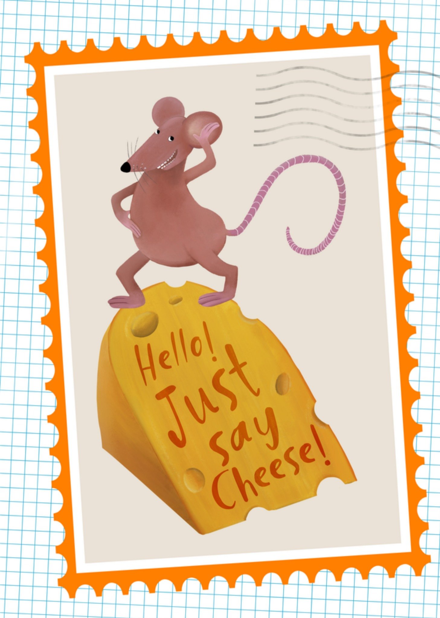 Patricia Hooning Denken aan kaart Say Cheese Kaart Fishuals