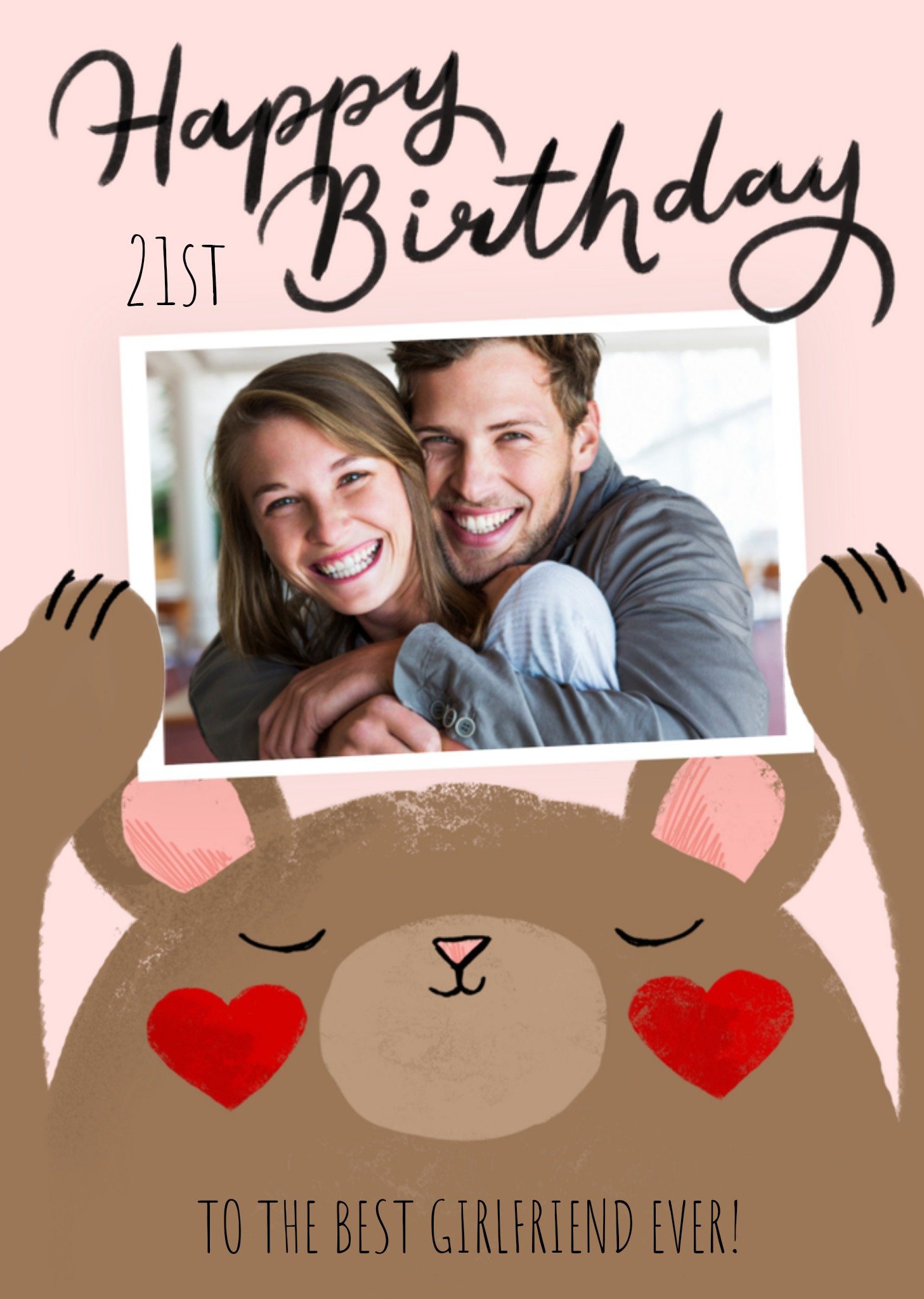 Verjaardagskaart met foto Kaart Making Meadows