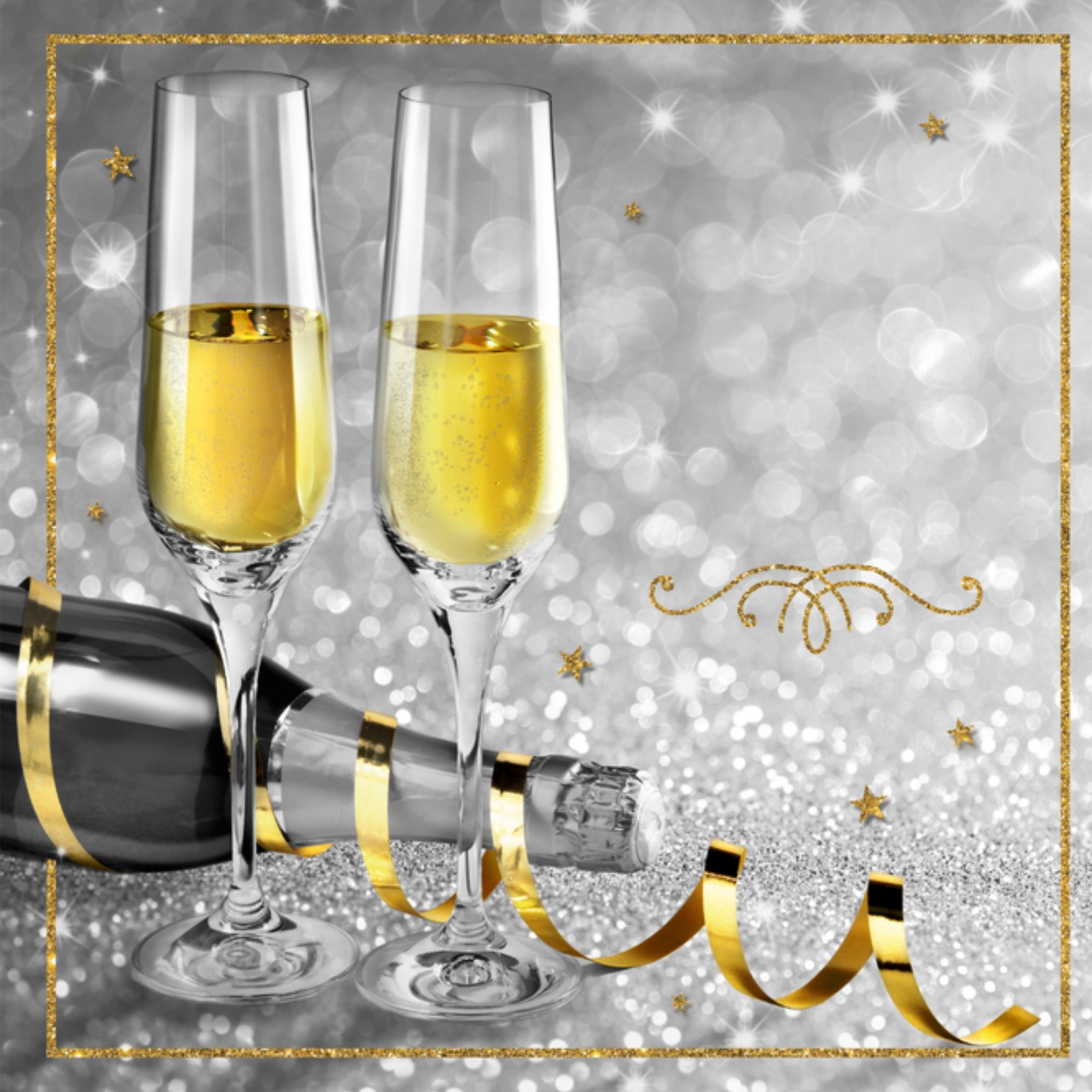 Kerst Champagne Feestelijk TMS