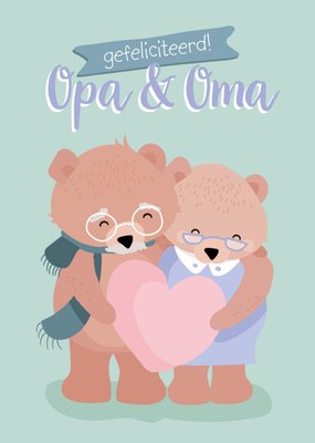 Tante Kaartje | Geboortekaart | Dieren | Oma en Opa