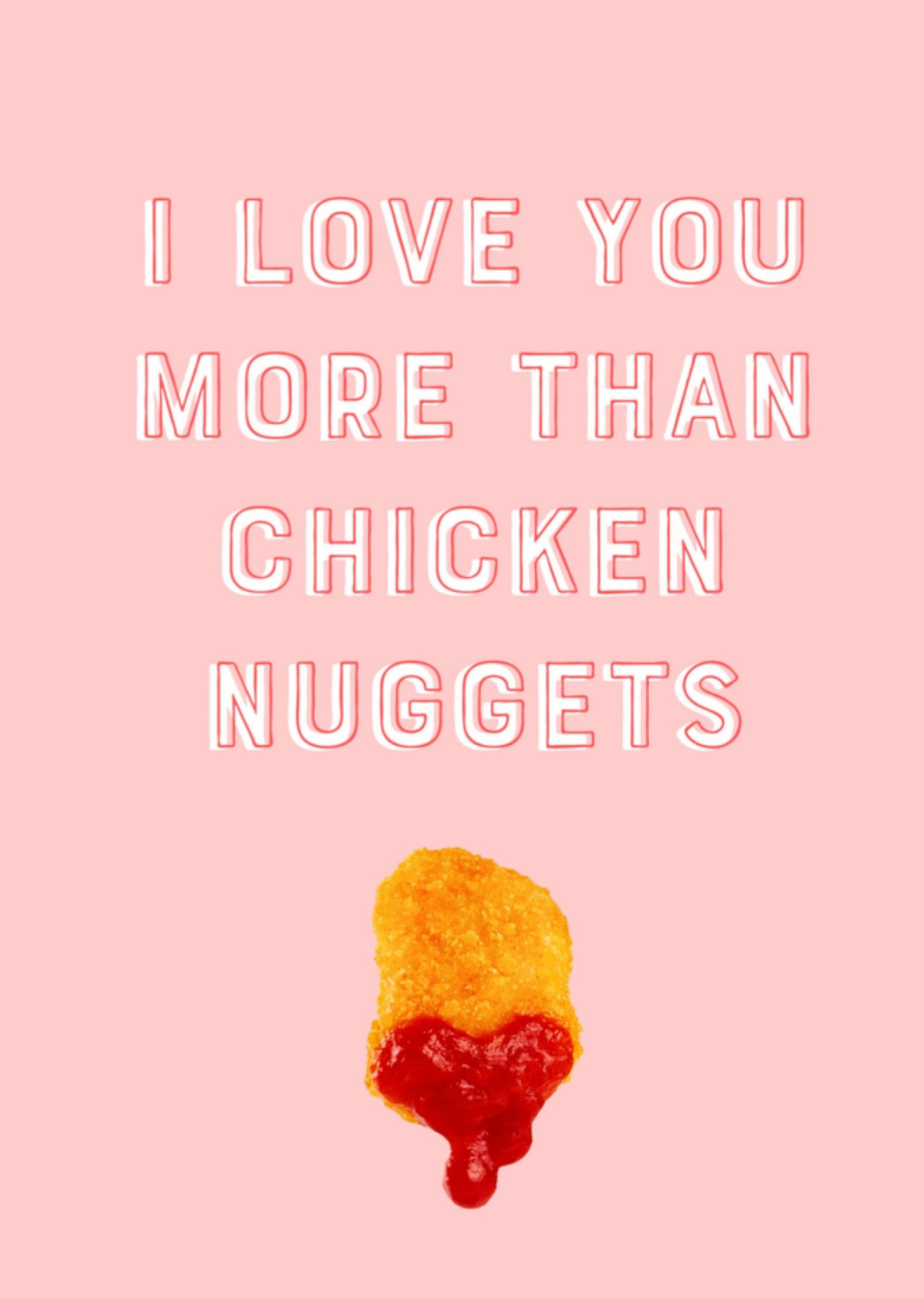 Valentijnskaart nugget Greetz