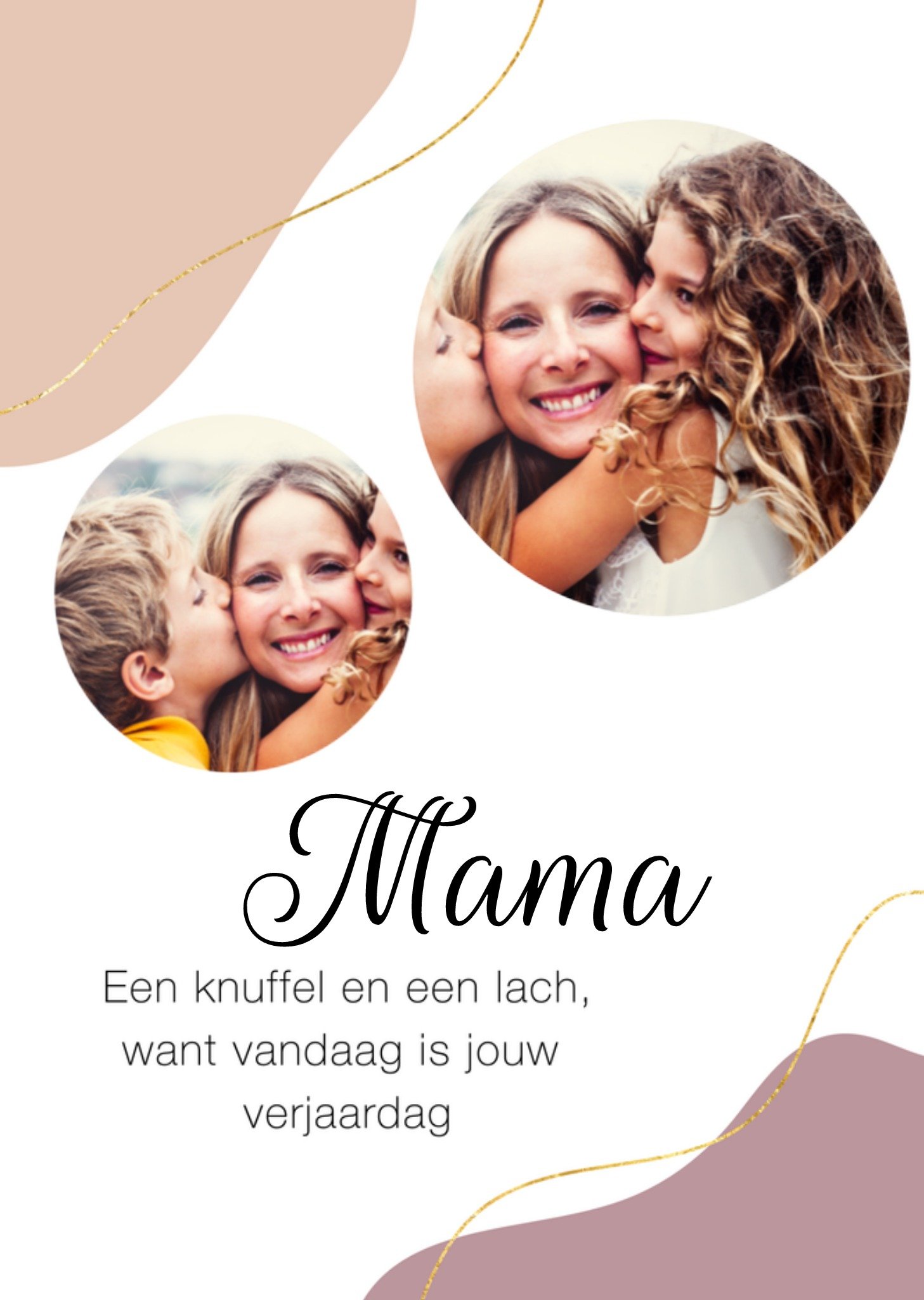 Greetz Verjaardagskaart Moeder Foto Standard Card