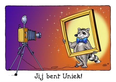 Bengels | Bedanktkaart | Jij bent uniek!