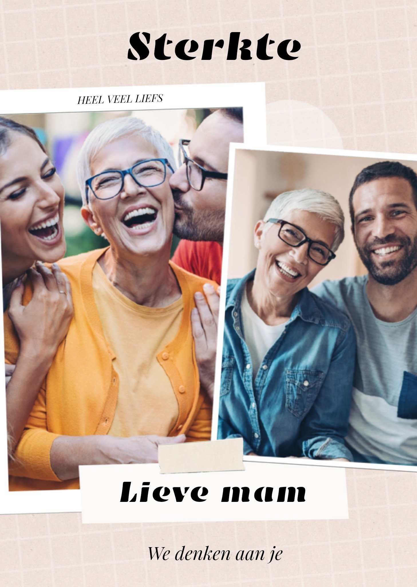 Greetz Sterktekaart fotokaart mama Standard Card