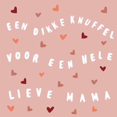 Greetz | Moederdagkaart | dikke knuffel | hartjes