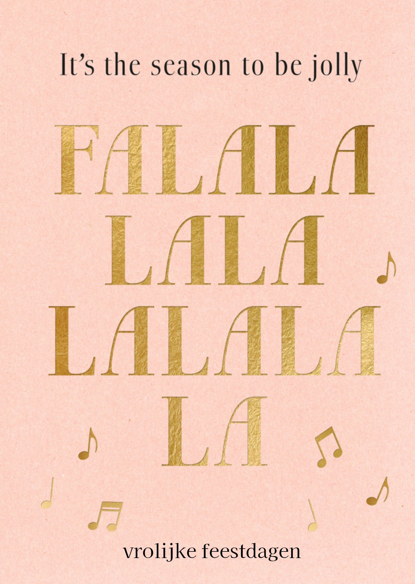 Kerst Glitters Roze Greetz