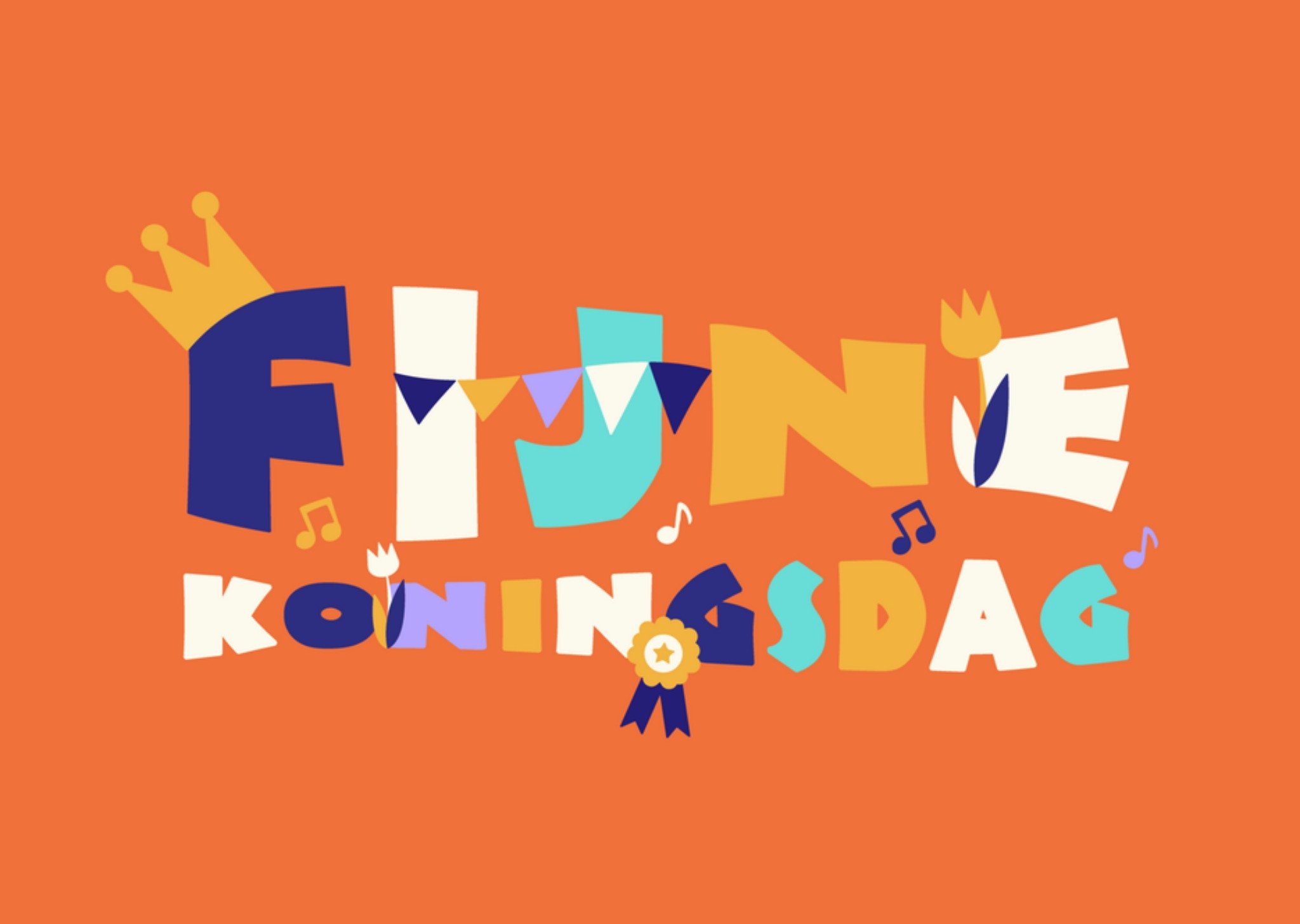 Greetz Koningsdagkaart fijne koningsdag Standard Card