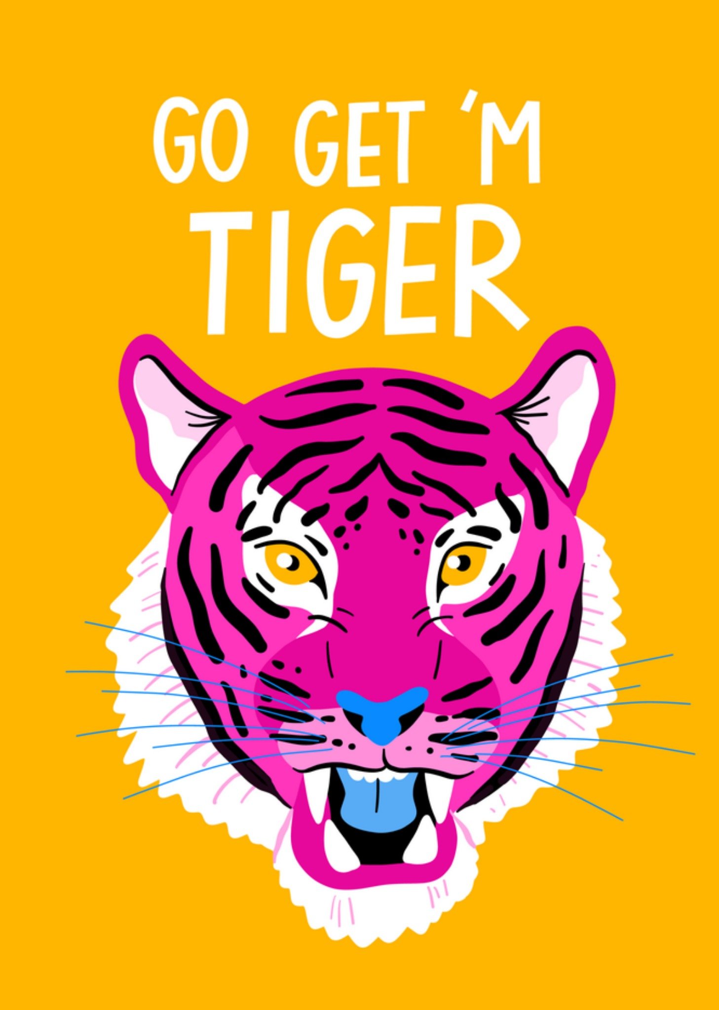 Succes kaart Tiger Kaart Greetz