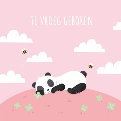 Kleine Twinkeltjes | Geboortekaart | Te vroeg geboren