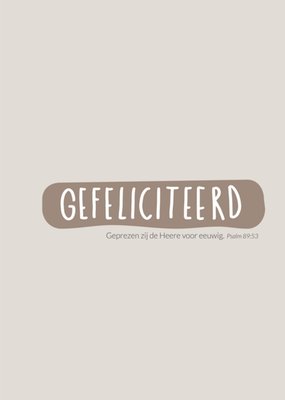 Dagelijksebroodkruimels | Vormsel kaart | Gefeliciteerd