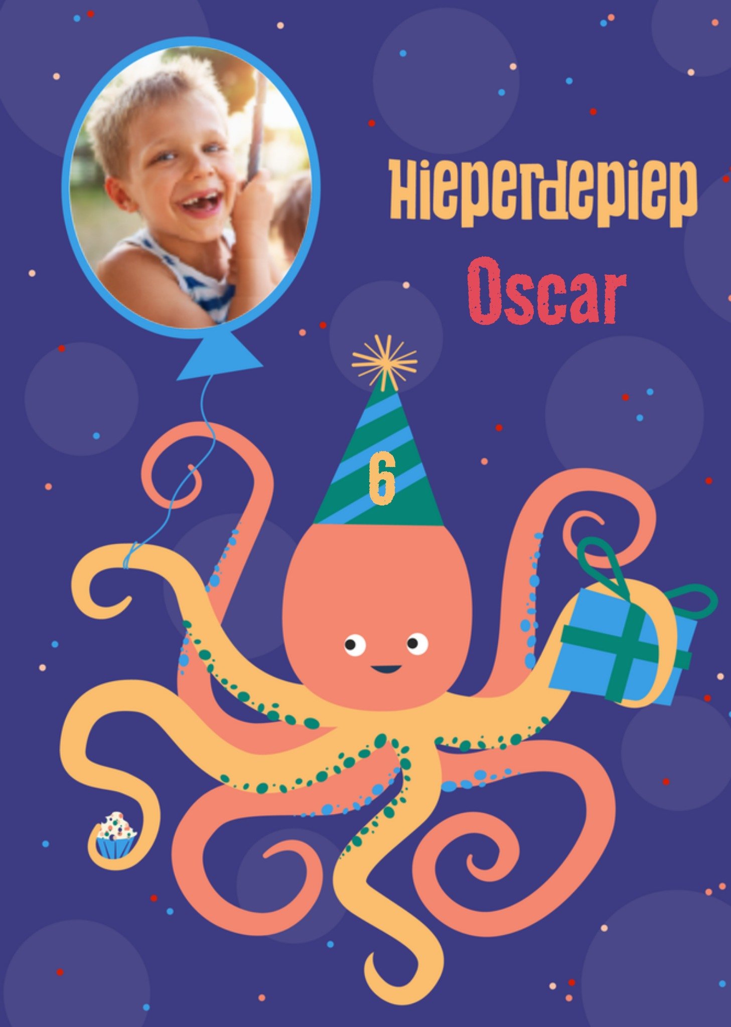 Greetz Verjaardagskaart Kind Illustratie Standard Card
