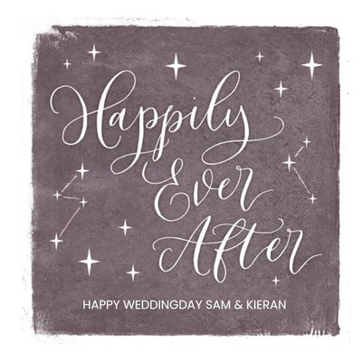 Letters by Julia | Huwelijkskaart | met naam