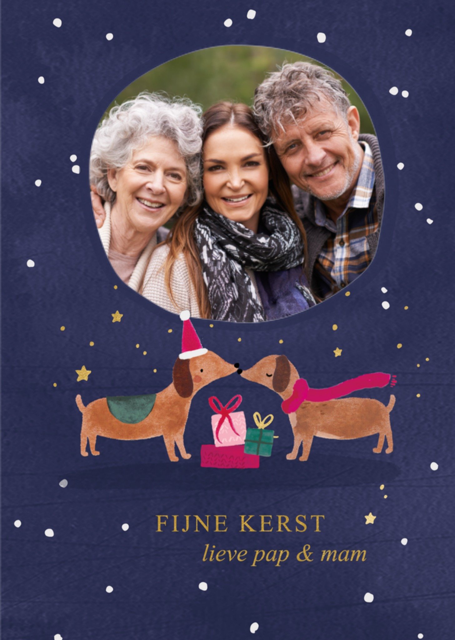 Kerstkaart Ouders Hotchpotch