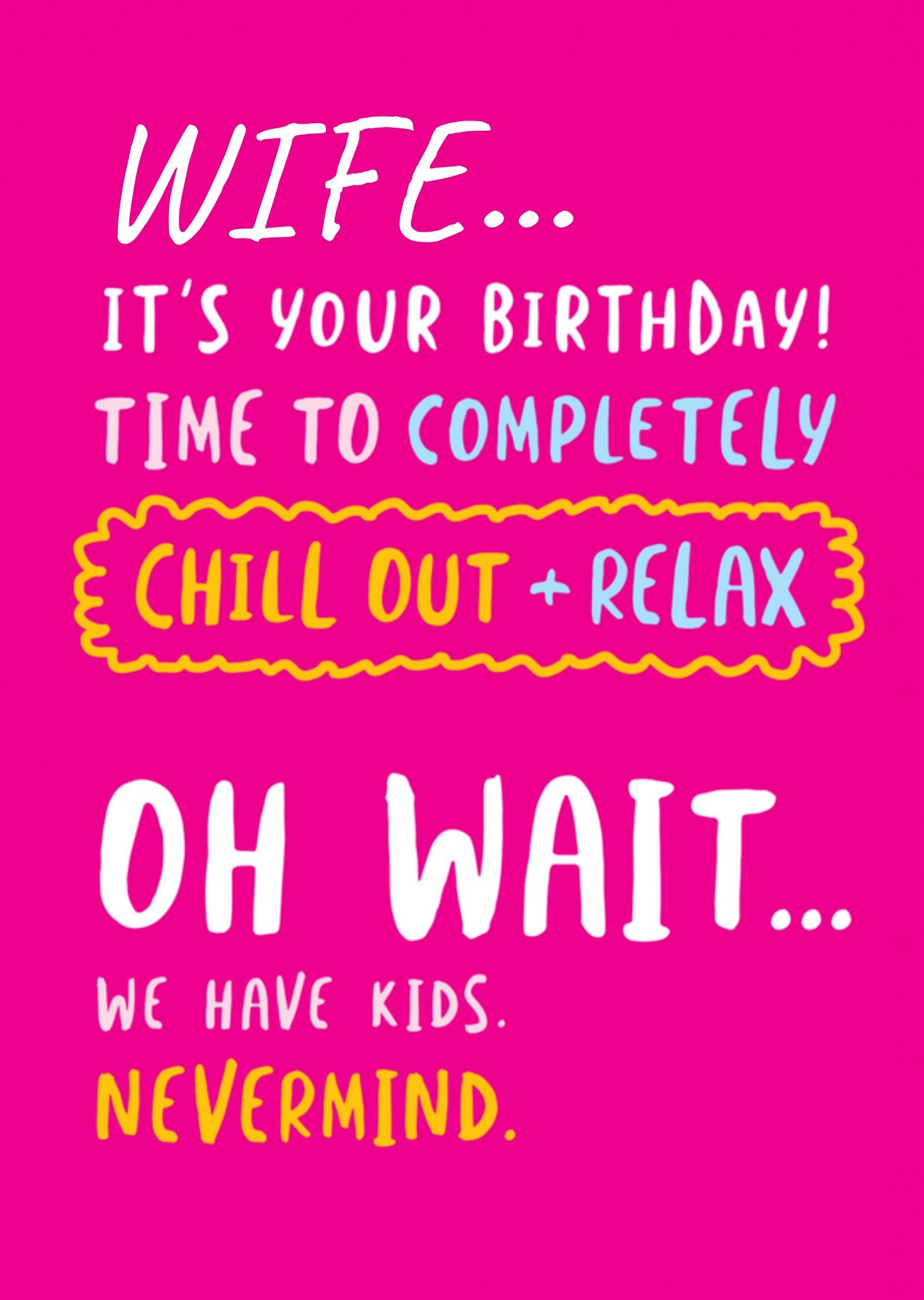 Verjaardagskaart grappig Kaart The London Studio